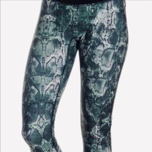 PrismSport python green leggings -full length